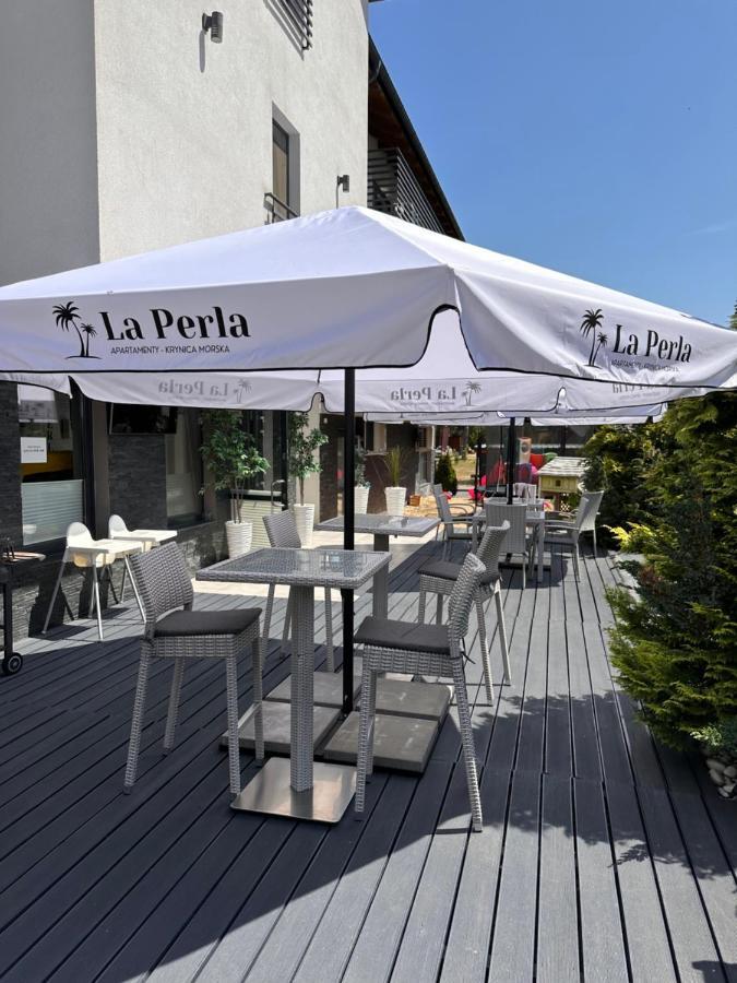 La Perla Lägenhet Krynica Morska Exteriör bild