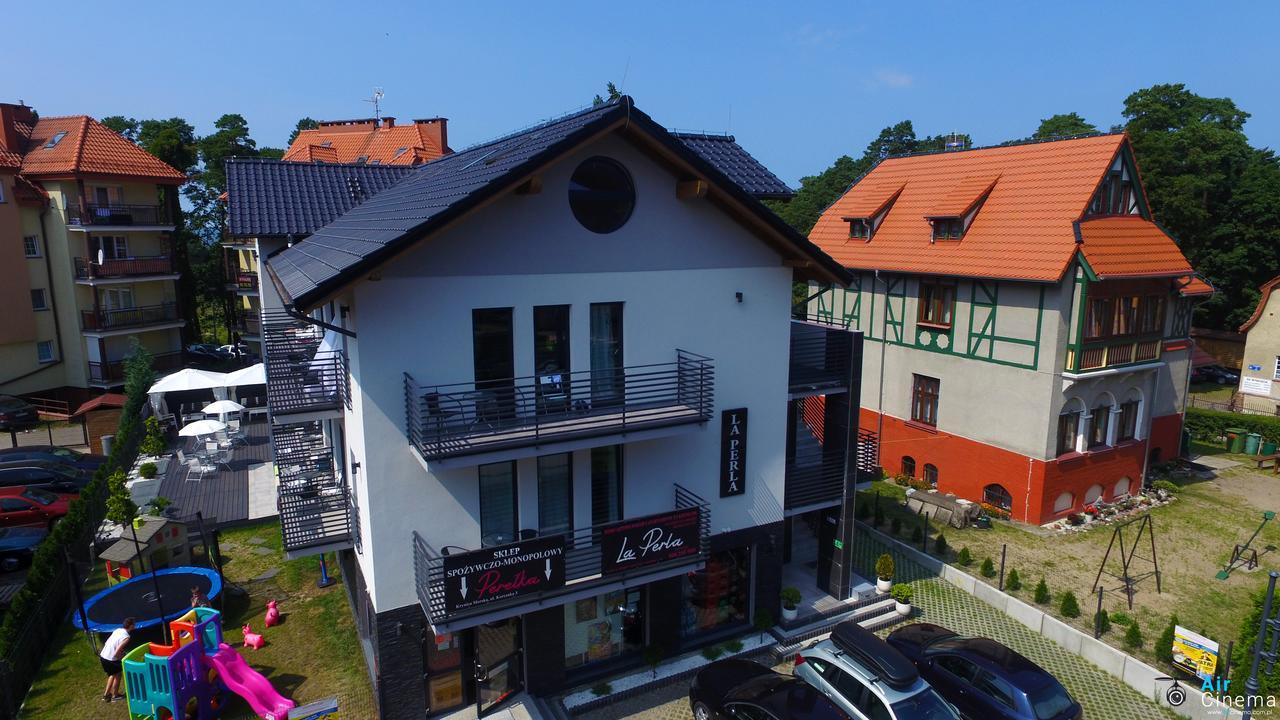 La Perla Lägenhet Krynica Morska Exteriör bild